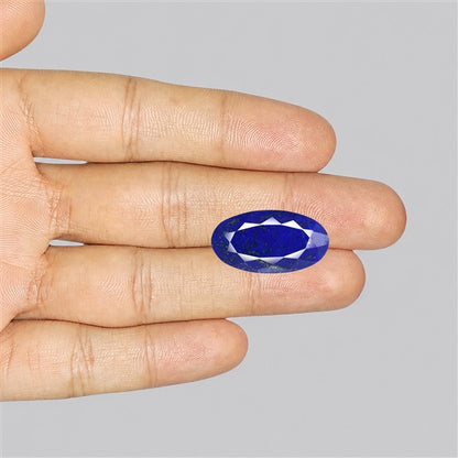 Madan Char Lapis Lazuli Faceted Fine Gemstone