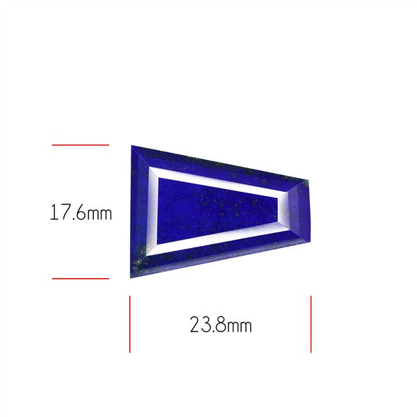 Madan Char Lapis Lazuli Faceted Fine Gemstone