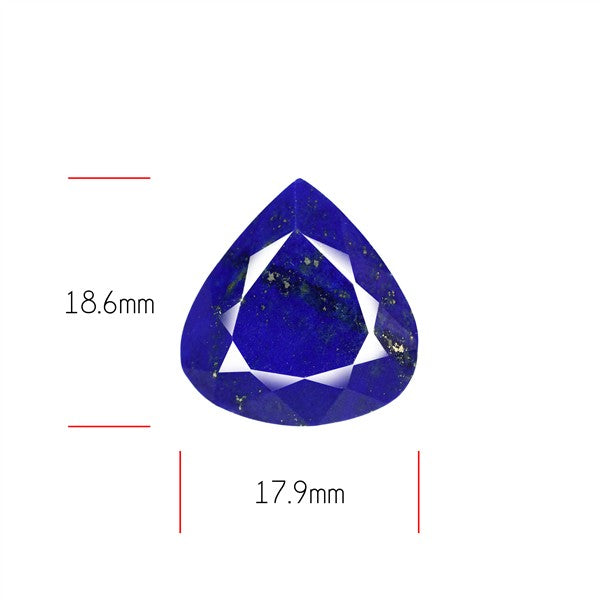 Madan Char Lapis Lazuli Faceted Fine Gemstone