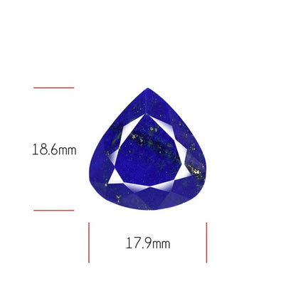 Madan Char Lapis Lazuli Faceted Fine Gemstone