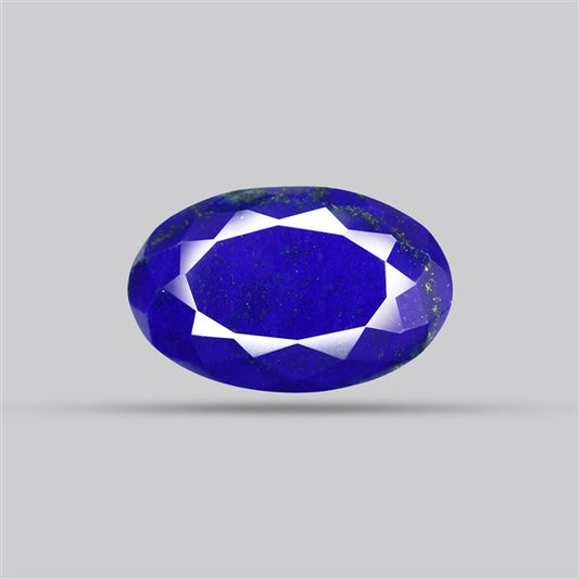 Madan Char Lapis Lazuli Faceted Fine Gemstone