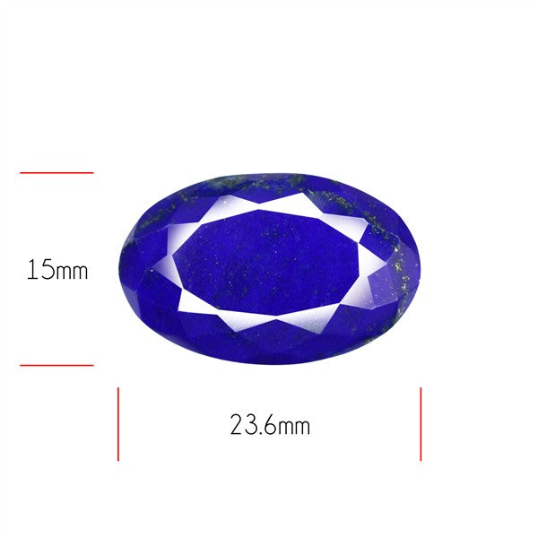 Madan Char Lapis Lazuli Faceted Fine Gemstone