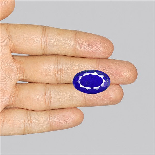 Madan Char Lapis Lazuli Faceted Fine Gemstone