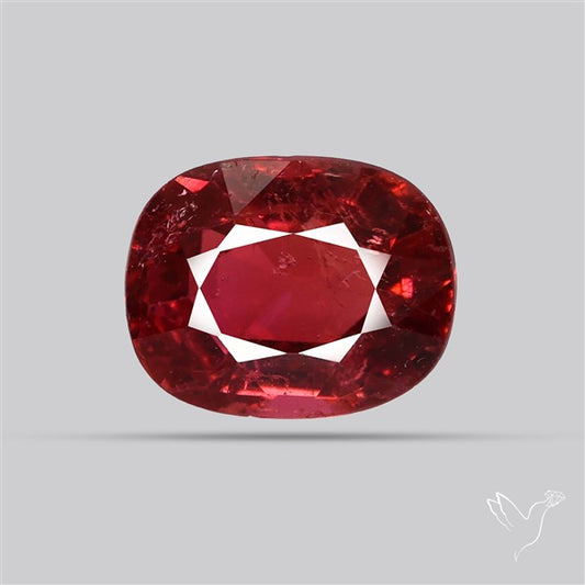 Rubellite Tourmaline Faceted Fine Gemstone