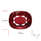 Rubellite Tourmaline Faceted Fine Gemstone