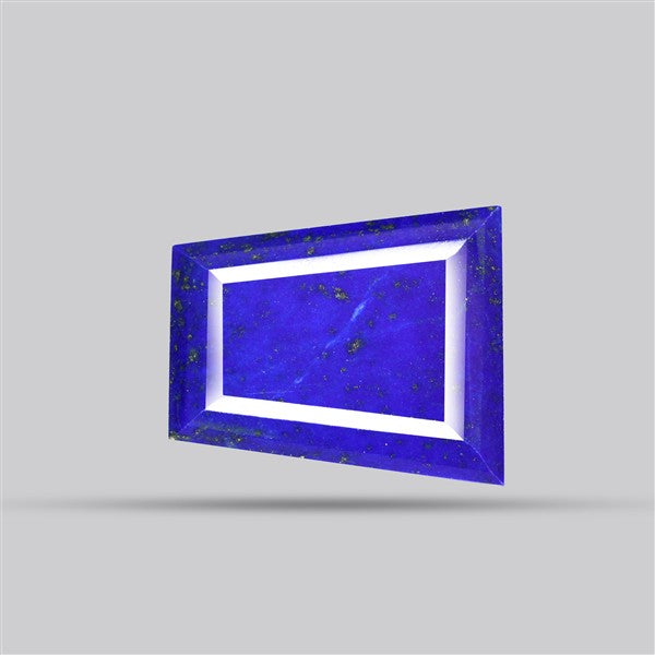 Madan Char Lapis Lazuli Faceted Fine Gemstone
