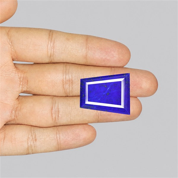 Madan Char Lapis Lazuli Faceted Fine Gemstone
