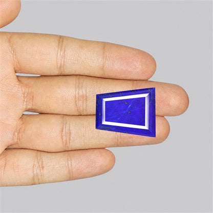 Madan Char Lapis Lazuli Faceted Fine Gemstone