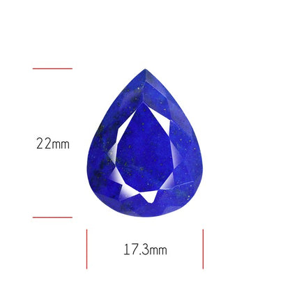 Madan Char Lapis Lazuli Faceted Fine Gemstone