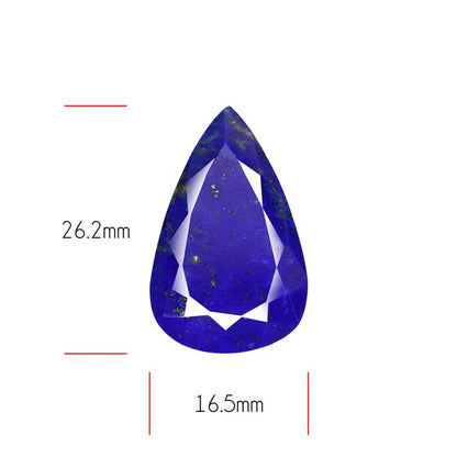 Madan Char Lapis Lazuli Faceted Fine Gemstone