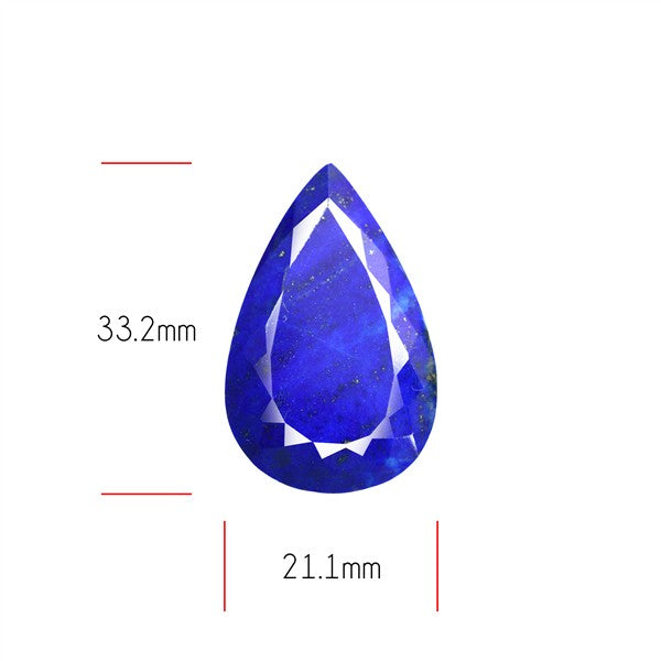 Madan Char Lapis Lazuli Faceted Fine Gemstone