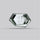 Green Phantom Quartz Portrait Cut Fine Gemstone