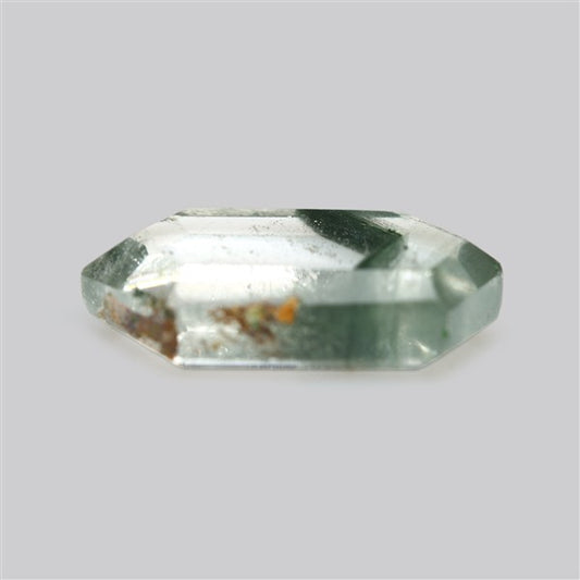 Green Phantom Quartz Portrait Cut Fine Gemstone