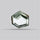 Green Phantom Quartz Portrait Cut Fine Gemstone