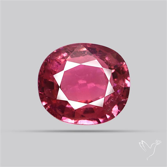 Pink Tourmaline Faceted Fine Gemstone
