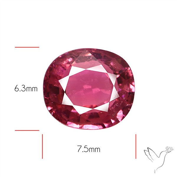 Pink Tourmaline Faceted Fine Gemstone