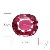 Pink Tourmaline Faceted Fine Gemstone