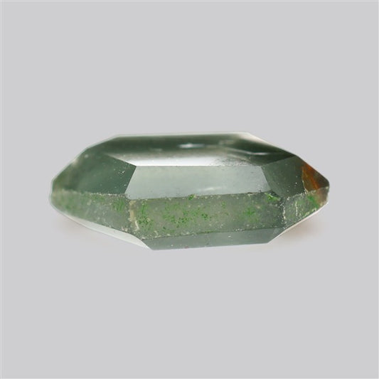 Green Phantom Quartz Portrait Cut Fine Gemstone