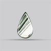 Green Phantom Quartz Portrait Cut Fine Gemstone
