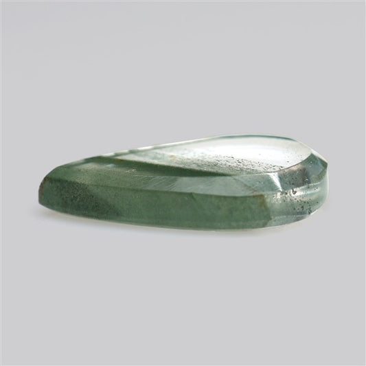 Green Phantom Quartz Portrait Cut Fine Gemstone