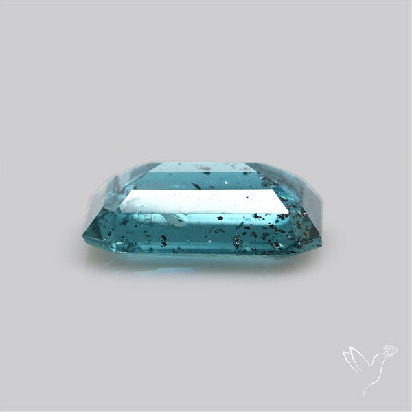 Faceted Teal Ocean Kyanite Fine Kyanite Gemstone