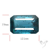 Faceted Teal Ocean Kyanite Fine Kyanite Gemstone