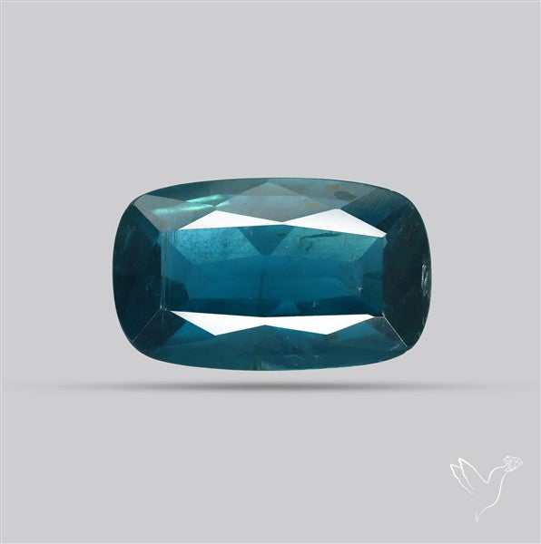 Faceted Teal Ocean Kyanite Fine Kyanite Gemstone