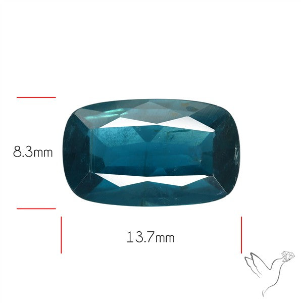 Faceted Teal Ocean Kyanite Fine Kyanite Gemstone