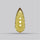 Champagne Quartz Briolette Cut Drop Fine Gemstone