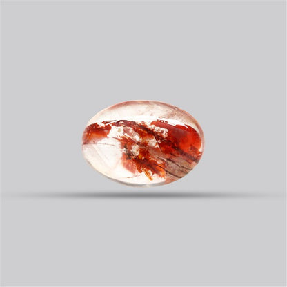 Iron Stained Quartz Fine Cabochon Rare Mineral