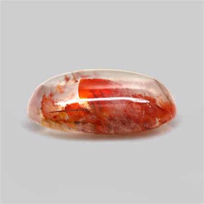 Iron Stained Quartz Fine Cabochon Rare Mineral