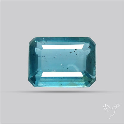 Faceted Teal Ocean Kyanite Fine Kyanite Gemstone