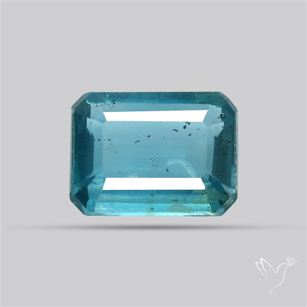 Faceted Teal Ocean Kyanite Fine Kyanite Gemstone