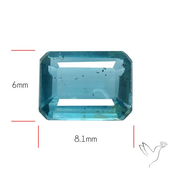 Faceted Teal Ocean Kyanite Fine Kyanite Gemstone