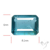 Faceted Teal Ocean Kyanite Fine Kyanite Gemstone
