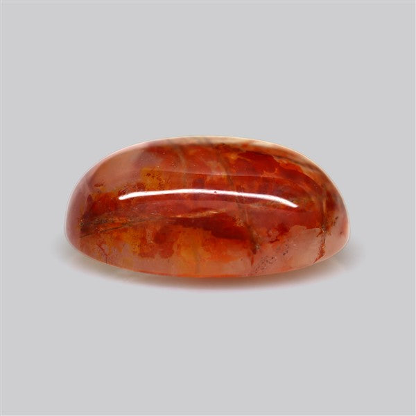 Iron Stained Quartz Fine Cabochon Rare Mineral