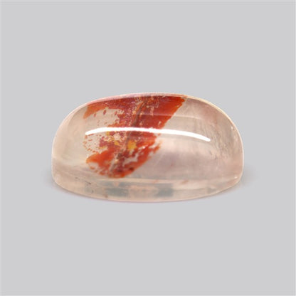 Iron Stained Quartz Fine Cabochon Rare Mineral