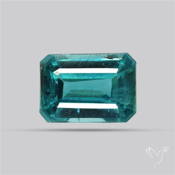 Faceted Teal Ocean Kyanite Fine Kyanite Gemstone