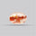 Iron Stained Quartz Fine Cabochon Rare Mineral