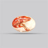 Iron Stained Quartz Fine Cabochon Rare Mineral