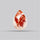 Iron Stained Quartz Fine Cabochon Rare Mineral