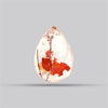 Iron Stained Quartz Fine Cabochon Rare Mineral
