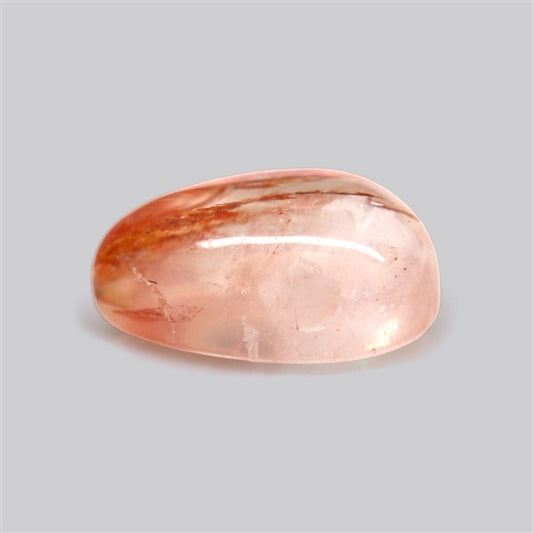 Iron Stained Quartz Fine Cabochon Rare Mineral