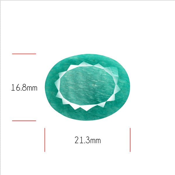 Peruvian Amazonite Faceted Fine Gemstone