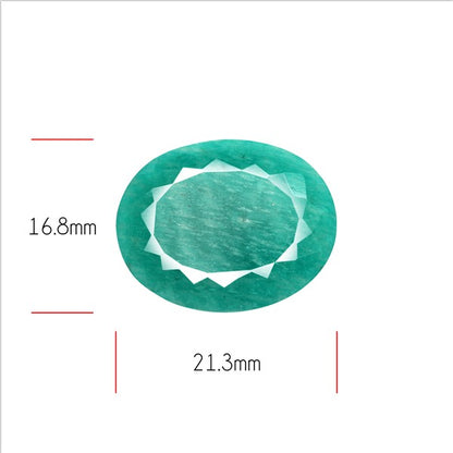 Peruvian Amazonite Faceted Fine Gemstone