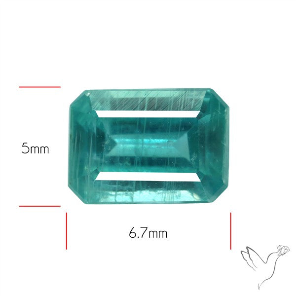 Faceted Teal Ocean Kyanite Fine Kyanite Gemstone