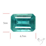 Faceted Teal Ocean Kyanite Fine Kyanite Gemstone