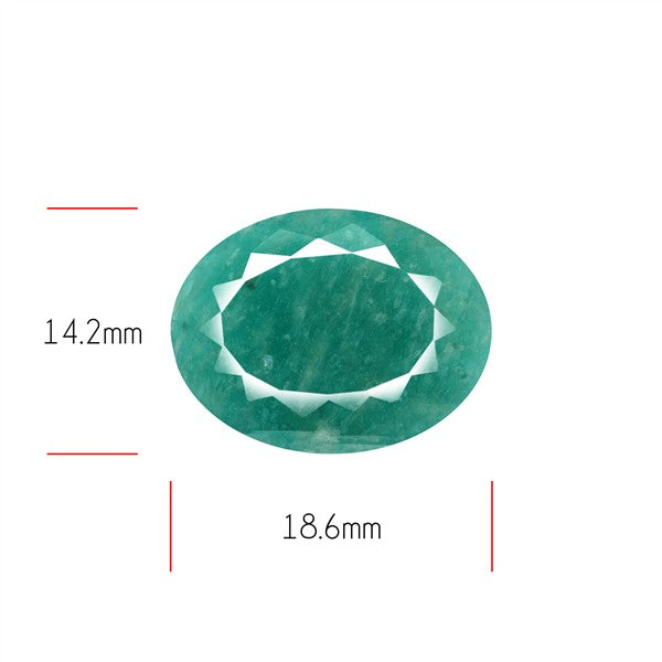 Peruvian Amazonite Faceted Fine Gemstone