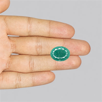 Peruvian Amazonite Faceted Fine Gemstone