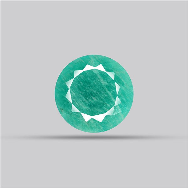Peruvian Amazonite Faceted Fine Gemstone